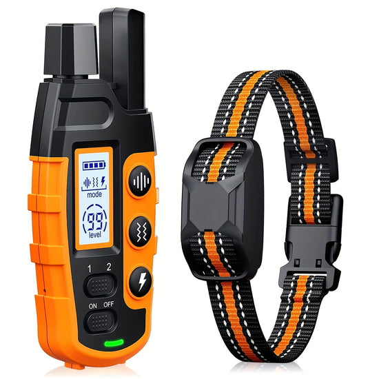 3300ft Dog Training Corlla with Replaceable Receiver  12 Collars  Rechargeable  Waterproof