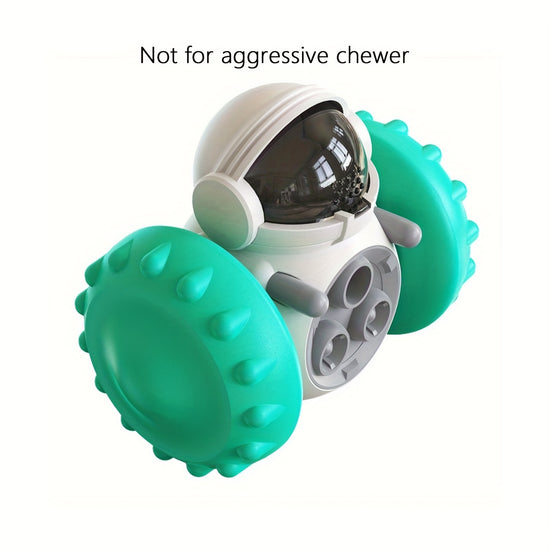 Interactive Dog Toy Tumbler Puzzle Teeth Cleaner